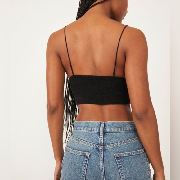 SOLD! NWT Free People Carrie Bralette | BLACK - Picture 4 of 4